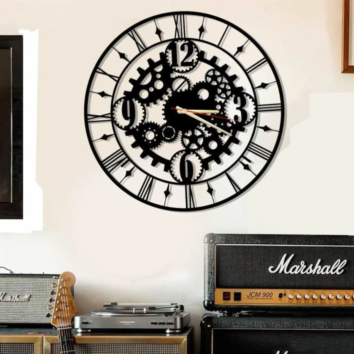 Horloges, pendules DEKORY Mécanique Horloge Murale en Métal 50cm