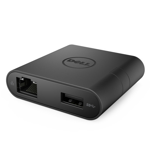 Dell - Dell DA200 Adaptateur vidéo externe USB-C D-Sub, HDMI pour Inspiron 17 7773; Latitude 12 5289, 13 7389, 5175 2-in-1, 5480, 7389… Dell   - Dell