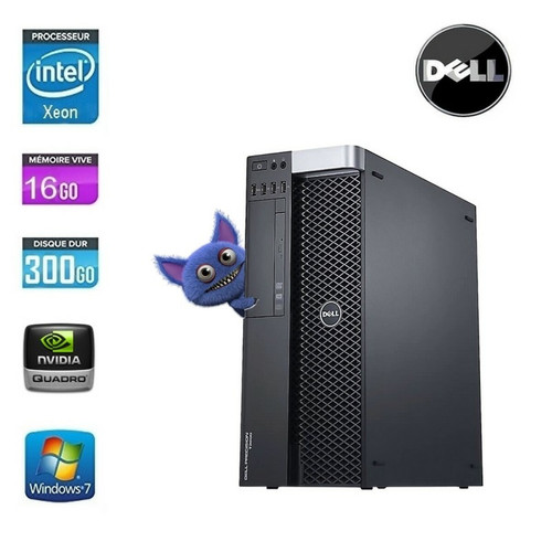 PC Fixe Dell DELL PRECISION T3600 XEON E5-1607 3.0GHZ