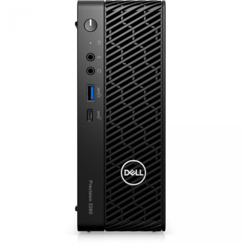 Dell - Precision 3260 Ordinateur de Bureau Intel Core i7-12700 16Go RAM DDR5 512Go SSD Win 10 Pro Noir - Dell