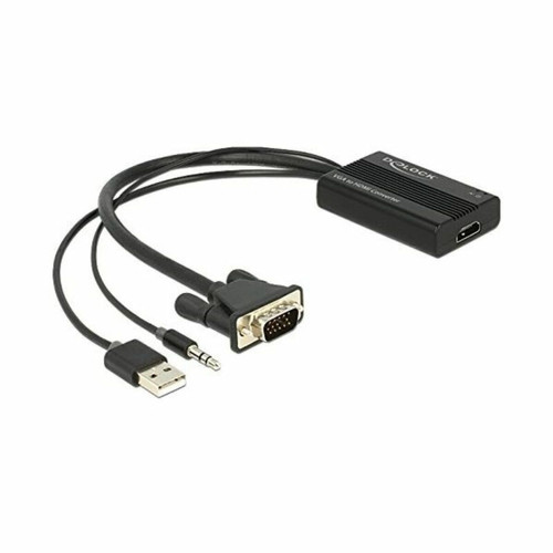 Delock - Adaptateur VGA vers HDMI avec Audio DELOCK AISCCI0180 3-pin USB A Delock   - Delock