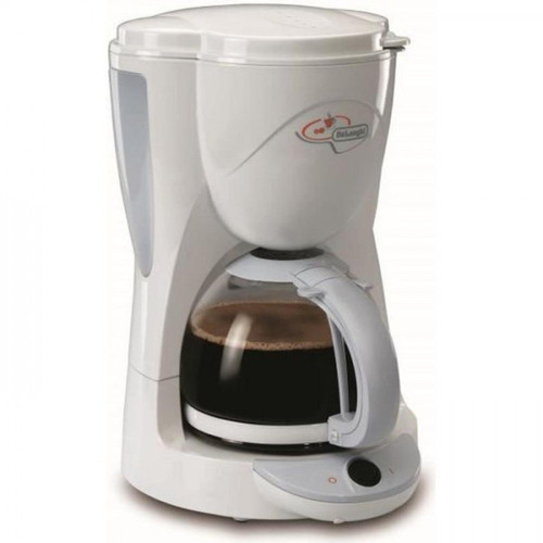 Delonghi - Machine a Cafe - Cafetiere Electrique DELONGHI ICM2.1  filtre – Blanc Delonghi  - Machine cafe delonghi