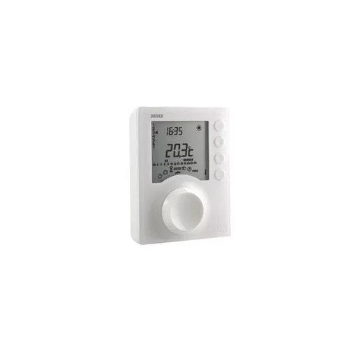 Thermostat Delta Dore Programmateur 2 zones de chauffage électrique Fil Pilote 6 ordres DRIVER