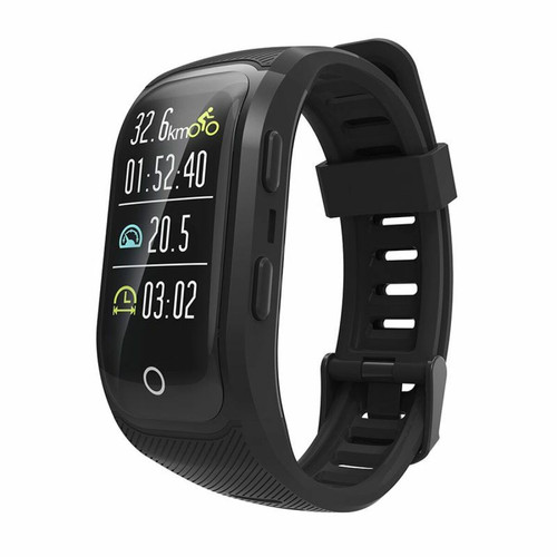 Deoditoo Montre Bracelet Intelligente GPS Etanche pour Sports et Loisirs SF-S908S