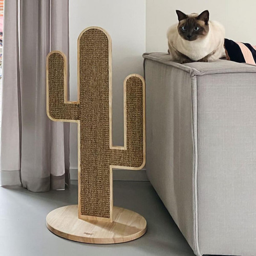 Designed By Lotte - Designed by Lotte Griffoir pour chats Cactus Bois 40x80 cm - Chats