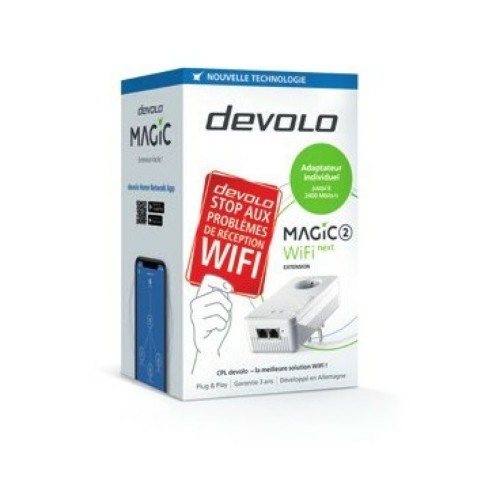 Devolo - Adaptateur CPL Devolo Magic 2 WiFi next Blanc - Répéteur Wifi CPL