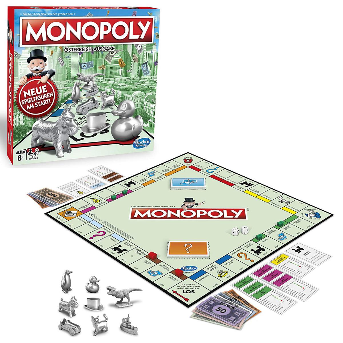 Hasbro Monopoly c1009156 ? Monopoly Classic Autrichienne Version, Famille Jeu