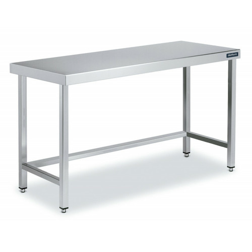 DISTFORM - Table Inox de Travail Centrale avec Renforts - Gamme 550 - Distform DISTFORM  - Tables à manger