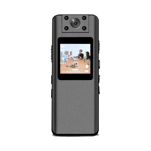 Caméra de surveillance connectée Divers Marques Mini caméra de surveillance corporelle 1080P HD magnétique,10H enregistrement continu, Vision nocturne 160° + Micro SD 128go
