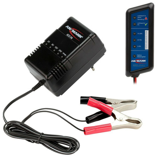 Adaptateur Prise Secteur Allume Cigare 12V avec LED Indicatrice de charge -  Noir