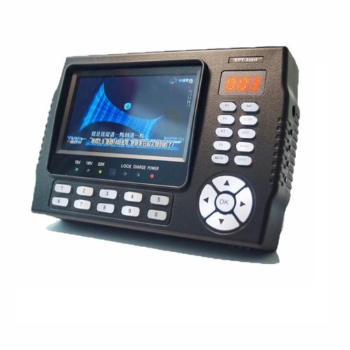 Divers Marques - Mesureur de champ / Détecteur de satellite Portable multifonctionnel - Kangput KPT-958H - 4.3 pouces, DVB-S/S2, Satellite HD, moniteur MPEG4 - Appareils de mesure