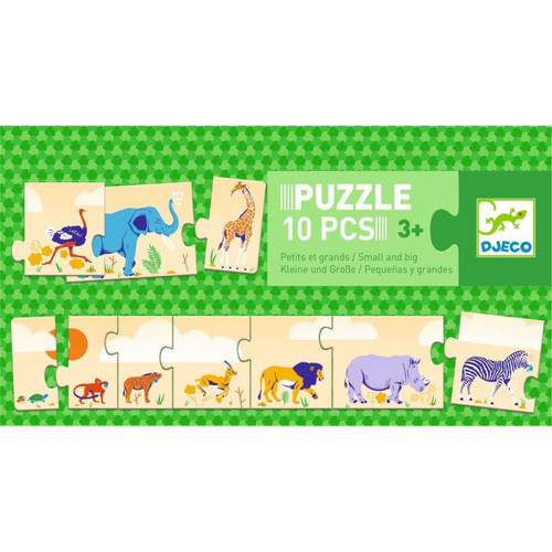 Djeco - Puzzle frise Petits et grands Djeco  - Puzzles Djeco