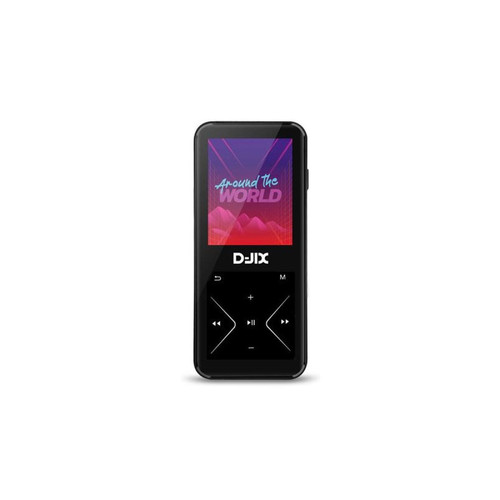 Djix - Baladeur MP4 Bluetooth Djix M500 avec stockage intégré Noir Djix  - Mp4 bluetooth