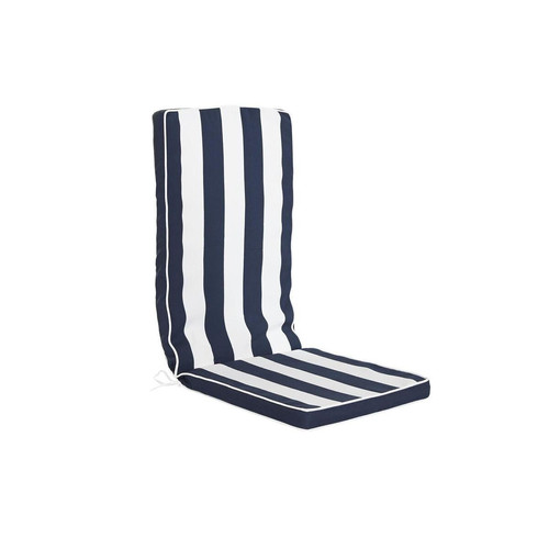 DKD Home Decor - Coussin DKD Home Decor Rayures Blanc Blue marine (42 x 4 x 115 cm) DKD Home Decor  - Coussin marin