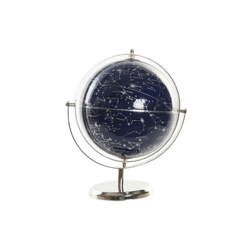 Objets déco DKD Home Decor Globe terrestre DKD Home Decor Bleu Métal PVC Constellation (23 x 20 x 28 cm)