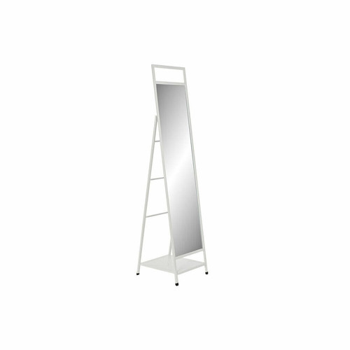 DKD Home Decor - Miroir sur pied DKD Home Decor Miroir Métal Blanc Loft (39 x 40 x 160 cm) DKD Home Decor  - Décoration