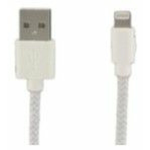 Dlh - CHARG CABLE APPLE MFI LIGHTNING USB 1M WHT AND GR Dlh  - Marchand Zoomici