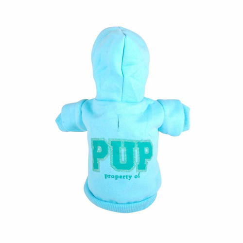 Dogi - Sweat à capuche pour chien Pup - Taille S - Bleu Dogi  - Vêtement pour chien Dogi