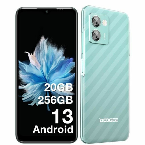 Doogee - Telephone portable Smartphone DOOGEE N50PRO 20+256Go,Octa Core-Android 13 6.52" 4200mAh 50+2MP Double SIM Widevine L1- Vert Doogee  - Smartphone Doogee