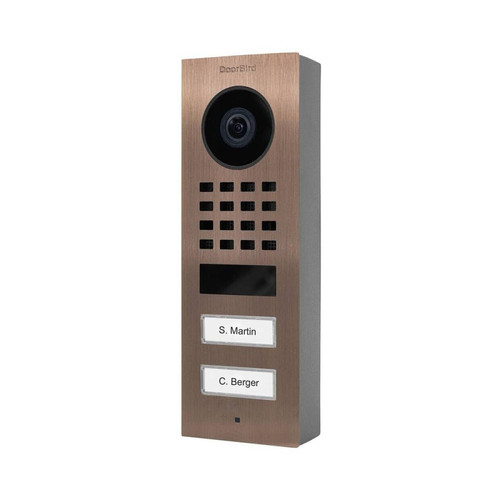 Doorbird - Portier vidéo IP D1102V SM B - Doorbird