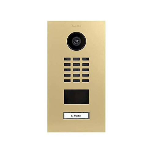 Doorbird - Portier vidéo IP D2101V RAL 1001 - Alarme maison avec camera smartphone