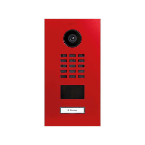 Doorbird - Portier vidéo IP D2101V RAL 3028 - Alarme maison avec camera smartphone