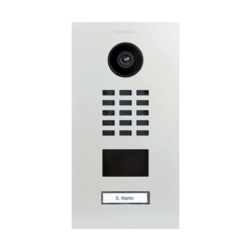 Doorbird - Portier vidéo IP D2101V RAL 9002 - Alarme maison avec camera smartphone
