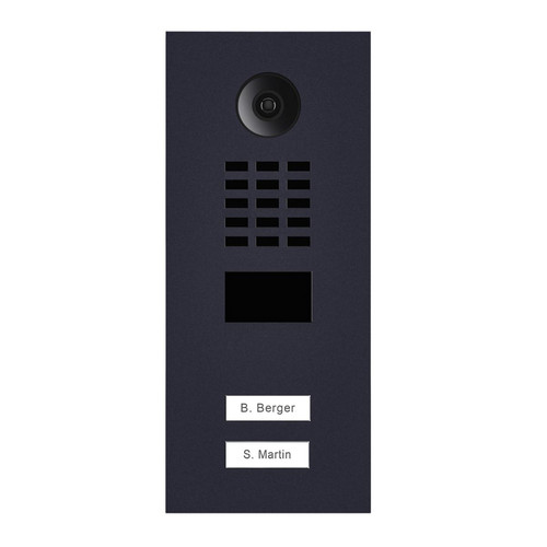 Doorbird - Portier vidéo IP D2102V-RAL7016-V2-SP - Rfid
