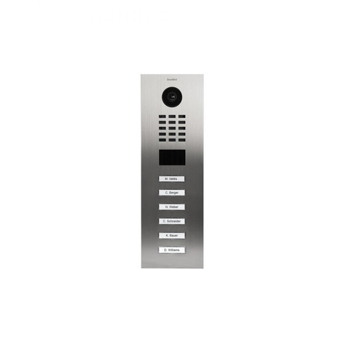 Doorbird - Portier vidéo IP D2106V-V2-SA - Alarme maison avec camera smartphone