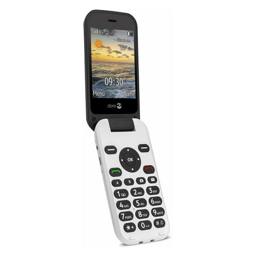 Smartphone Android Doro 6620 Clapet - Noir / Blanc