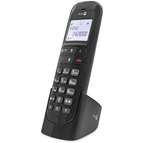 Doro - telephone sans fil DECT non ISDN combiné supplémentaire Noir - Téléphone fixe Pack reprise