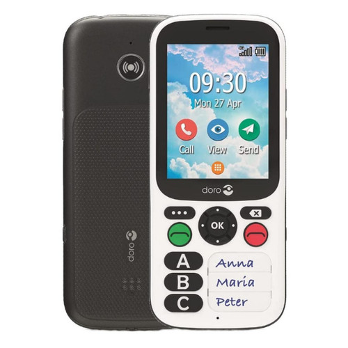 Doro -Téléphone senior Doro 780X IUP avec appels d'urgence Doro  - Téléphone mobile Doro