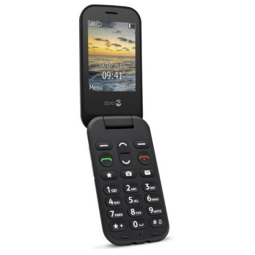 Doro - Téléphone sénior Doro 6040 noir - Bonnes affaires Smartphone à moins de 100 euros