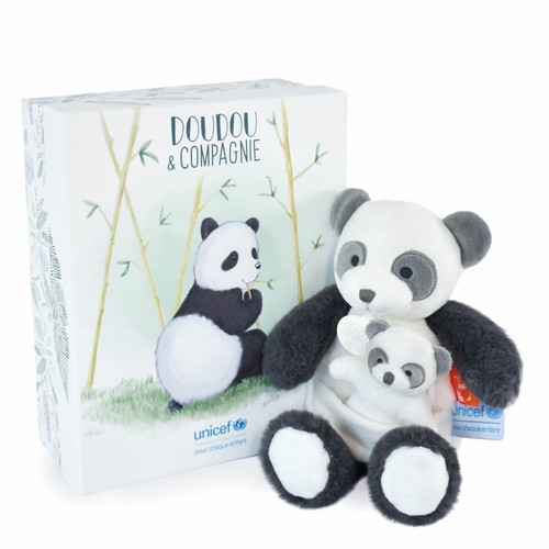 Doudou et compagnie - Peluche Panda UNICEF - Doudou et compagnie Doudou et compagnie  - Panda animal