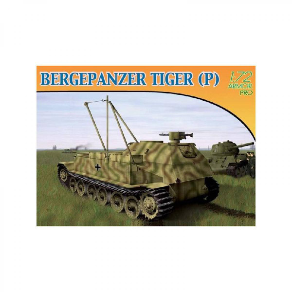 Chars Dragon Maquette Char Bergepanzer Tiger (p)