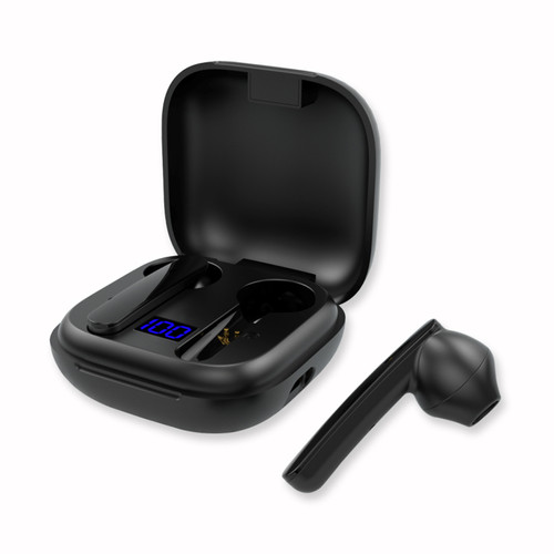 Drop Sound - Ecouteur Bluetooth Drop Sound 5.0 Noir - Résistant à l'eau , Contrôle tactile, Micro, Son puissant, indicateur batterie 12h, box rangement magnétique et rechargeable Drop Sound  - Ecouteur puissant