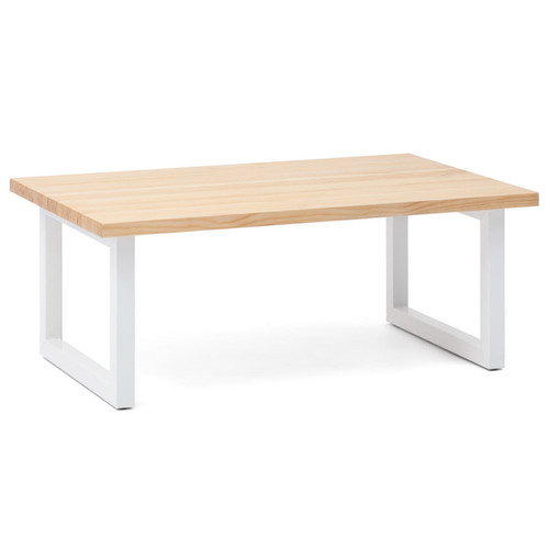 Ds Meubles - Table Basse iCub Strong 50x100 x43 BL-NA Ds Meubles  - Tables basses Blanc