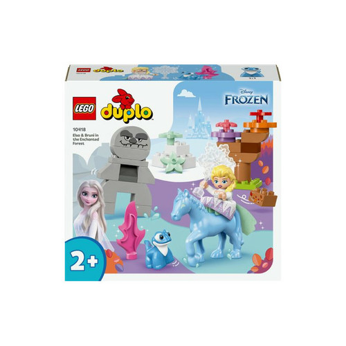 Briques Lego Duplo LEGO® DUPLO® Disney 10418 Elsa et Bruni dans la forêt enchantée