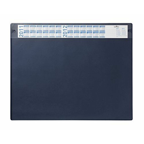 Durable - Durable 720507 Sous-main avec Rabat amovible 52 x 65 cm Bleu foncé Durable  - Accessoires Bureau Durable