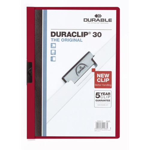Durable - DURABLE Chemise à clip DURACLIP ORIGINAL 30, A4 () Durable  - ASD
