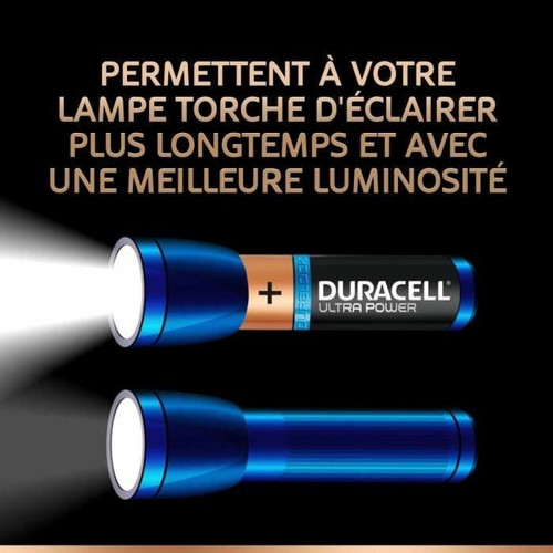 Piles rechargeables Duracell - Pile alcaline blister x8 Duracell Ultra Power LR03 - AAA Star Wars 1.5V 1.175Ah - Blister(s) x 8