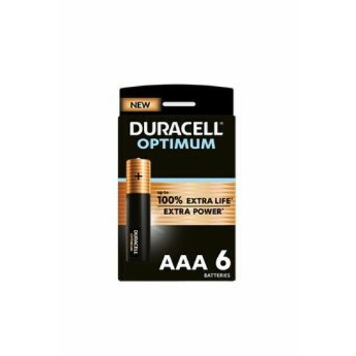 Duracell - Pack de 6 piles AAA Duracell Optimum, 1,5 V LR03 Duracell  - Duracell
