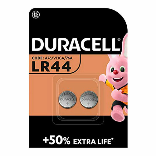 Duracell - Piles Bouton Alcalines DURACELL LR44 1,5 V (2 Unités) Duracell  - Accessoire Photo et Vidéo Duracell
