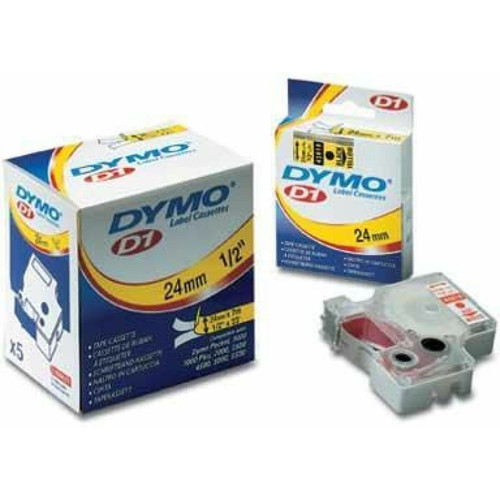 Dymo - DYMO D1 - Standard Étiquettes - Noir sur blanc - 9mm x 7m Dymo  - CD et DVD Vierge