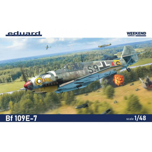 Ebbro - Maquette Avion Bf 109e-7 Ebbro  - Avions Ebbro