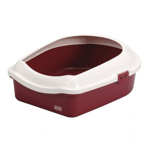 Ebi - EBI Toilet Space 70-GT 56 x 70 x 27 cm - 1,55 kg - Rouge - Pour chat Ebi  - Ebi