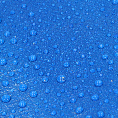 Accessoires parasol Bâche de couverture étanche protection en PE avec oeillets 2 x 3 m 180 g/m² bleu