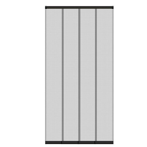 Ecd Germany - Moustiquaire rideau de porte à lamelle avec fermeture automatique 100x220 cm - Menuiserie extérieure