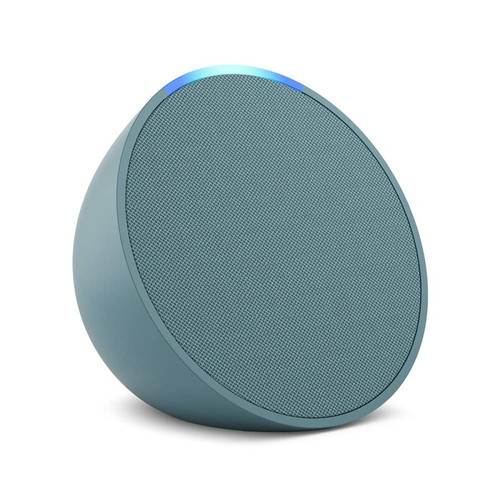 Echo - Découvrez Echo Pop - Enceinte connectée Bluetooth et Wi-Fi compacte au son riche, avec Alexa - Vert canard Echo  - Enceinte compacte haut de gamme Enceintes Hifi