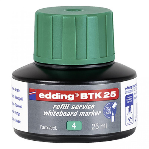 Edding - Recharge pour marqueur effaçable Edding E28 - Vert Edding  - Procomponentes